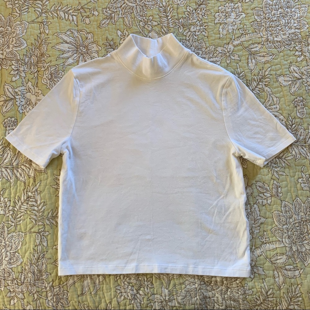 H&M Mock Neck Crop Top